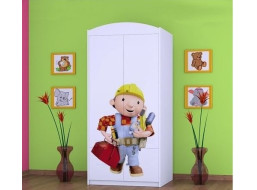 Dětská skříň BOŘEK STAVITEL - TYP 7B