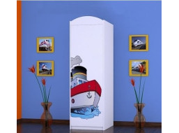 Dětská skříň LODIČKA - TYP 5B