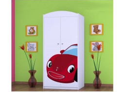 Dětská skříň RED CAR - TYP 7B