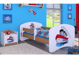 Dětská postel bez šuplíku 180x90cm LODIČKA - buk
