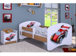 Dětská postel bez šuplíku 180x90cm SUPER FORMULE - buk