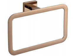 Koupelnový držák na ručníky MEXEN ARNO - obdélníkový - rose gold, 7020732-60