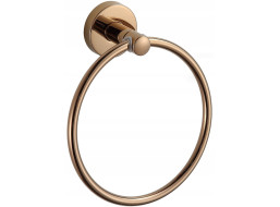 Koupelnový držák na ručníky MEXEN REMO - kulatý - rose gold, 7050732-60