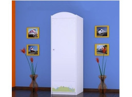 Dětská skříň MODRÝ MEDVÍDEK - TYP 5B
