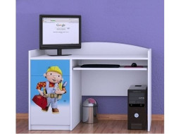 Dětský psací stůl BOŘEK STAVITEL - TYP 4