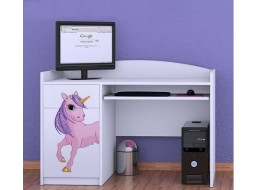 Dětský psací stůl JEDNOROŽEC - TYP 4