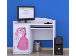 Dětský psací stůl PRINCEZNA A KONÍK - TYP 11