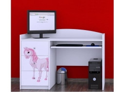 Dětský psací stůl PRINCEZNA A KONÍK - TYP 5