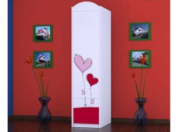 Dětská skříň LOVE - TYP 1B