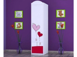 Dětská skříň LOVE - TYP 2B