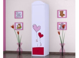 Dětská skříň LOVE - TYP 3B