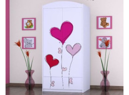 Dětská skříň LOVE - TYP 8A