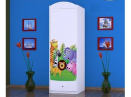 Dětská skříň MADAGASKAR - TYP 4B