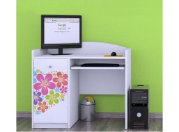 Dětský psací stůl KYTIČKY V SRDÍČKU - TYP 9