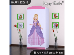 Dětská skříň PRINC A PRINCEZNA - TYP 6B