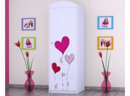 Dětská skříň LOVE - TYP 5B