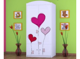 Dětská skříň LOVE - TYP 7A