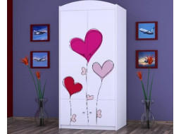 Dětská skříň LOVE - TYP 7B