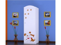 Dětská skříň PEJSEK A KOČIČKA - TYP 5B
