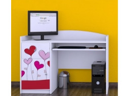 Dětský psací stůl LOVE - TYP 6