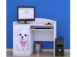 Dětský psací stůl VESELÝ PEJSEK - TYP 11