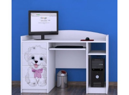 Dětský psací stůl VESELÝ PEJSEK - TYP 2