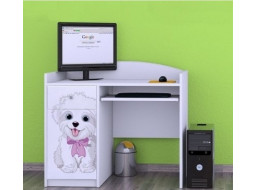 Dětský psací stůl VESELÝ PEJSEK - TYP 9