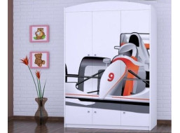 Dětská skříň FORMULE F1 - TYP 10