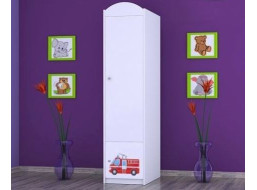 Dětská skříň HASIČI - TYP 2B