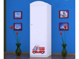 Dětská skříň HASIČI - TYP 4B