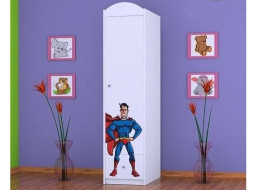 Dětská skříň SUPERMAN - TYP 3A