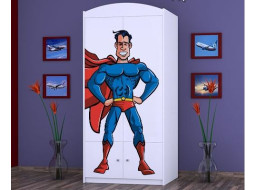 Dětská skříň SUPERMAN - TYP 7B