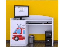 Dětský psací stůl HASIČI - TYP 6