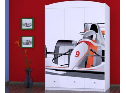 Dětská skříň FORMULE F1 - TYP 11
