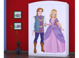 Dětská skříň PRINC A PRINCEZNA - TYP 11