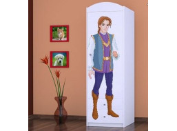 Dětská skříň PRINC A PRINCEZNA - TYP 4A