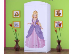 Dětská skříň PRINC A PRINCEZNA - TYP 7A