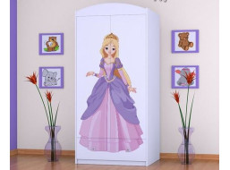 Dětská skříň PRINC A PRINCEZNA - TYP 8B