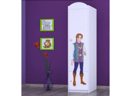 Dětská skříň PRINC A PRINCEZNA - TYP 2B