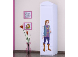 Dětská skříň PRINC A PRINCEZNA - TYP 3B