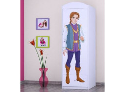 Dětská skříň PRINC A PRINCEZNA - TYP 4B