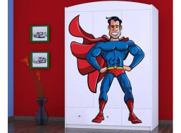 Dětská skříň SUPERMAN - TYP 11