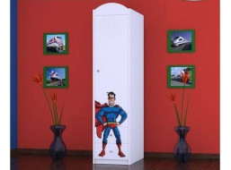 Dětská skříň SUPERMAN - TYP 1A