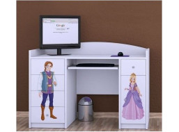 Dětský psací stůl PRINC A PRINCEZNA - TYP 1