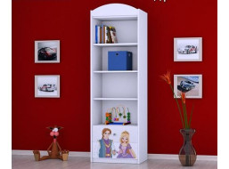 Dětský úložný regál PRINC A PRINCEZNA - TYP 6 - VYSOKÝ