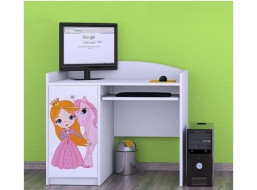 Dětský psací stůl PRINCEZNA A JEDNOROŽEC - TYP 9