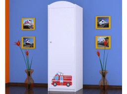 Dětská skříň HASIČI - TYP 5A