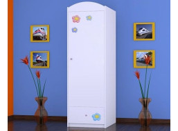 Dětská skříň KOČIČKA S KYTIČKOU - TYP 5A