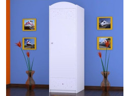 Dětská skříň PRINC NA BÍLÉM KONI - TYP 5A