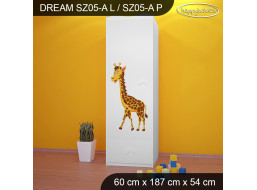 Dětská skříň SAFARI PÁRTY - TYP 5A